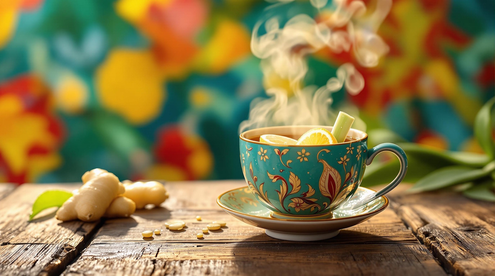 Thailändischer Tee: Genuss und Gesundheit vereint - Thai Massage Blog Artikel Titelbild